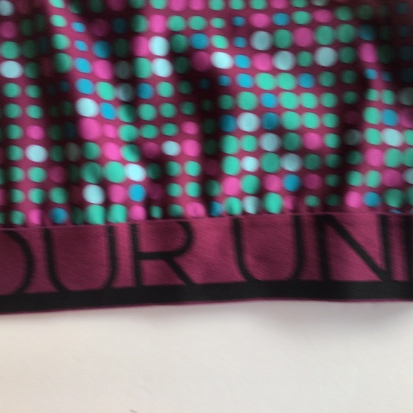 UNDER ARMOUR POLKA DOT SPORTS BRA MEDIUM - Picture 6 of 10